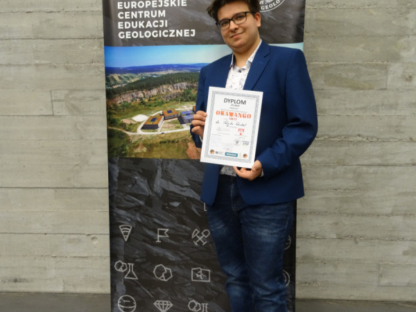 Uczeń klasy 3f finalista konkursu.