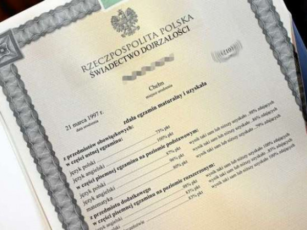 Świadectwo dojrzałości