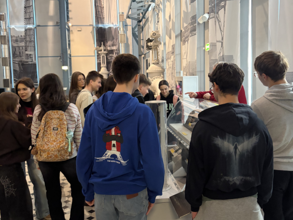 Uczniowie naszego LO podczas ścieżki edukacyjnej w EC1.