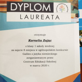Wyniki Galileo 2020