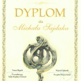 Dyplom Michał Sajdak 2006