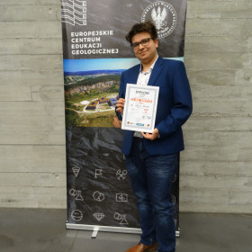 Uczeń klasy 3f finalista konkursu.