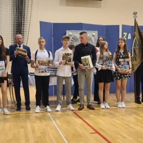 Nagrodzeni uczniowie klas 1.