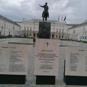 Pałac Prezydencki przy Krakowskim Przedmieściu w Warszawie