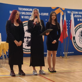 Przedstawiciele samorządu uczniowskiego