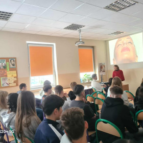 Prezentacja przedstawiona przez panią Laurę