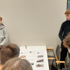 uczeń relacjonuje wykonaną pracę warsztatową