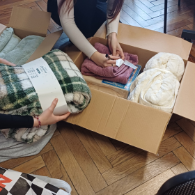 Pakowanie zakupionych produktów