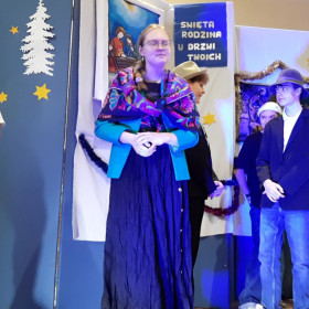 Scena rozmowy bohaterów