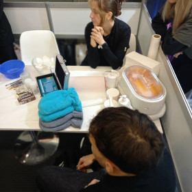 Stanowisko pielęgnacji dłoni i masażu