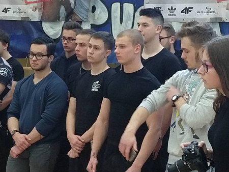 I miejsce w Wyciskaniu Sztangi Leżąc