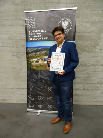 Uczeń klasy 3f finalista konkursu.