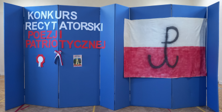 Dekoracja Konkursu Recytatorskiego Poezji Patriotycznej