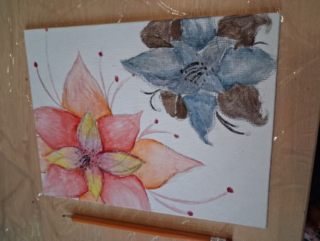 Praca wykonana przez uczennicę