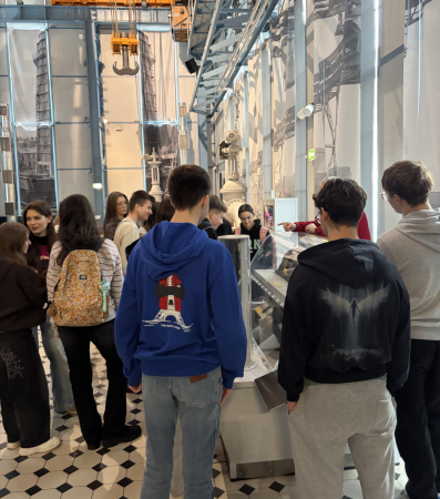 Uczniowie naszego LO podczas ścieżki edukacyjnej w EC1.