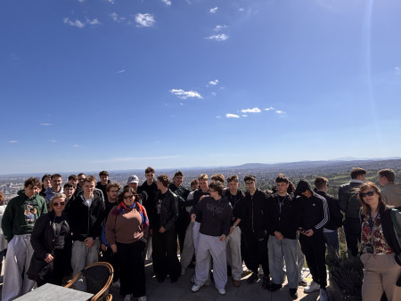 zdjęcie grupowe na wzgórzu Kahlenberg